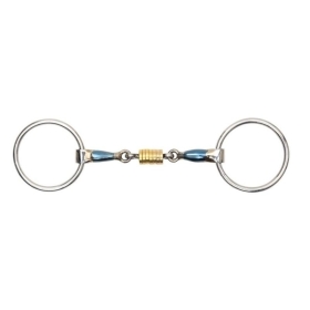Blue Sweet Iron Loose Ring With Roller