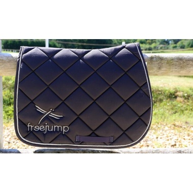 Freejump saddle pad brown