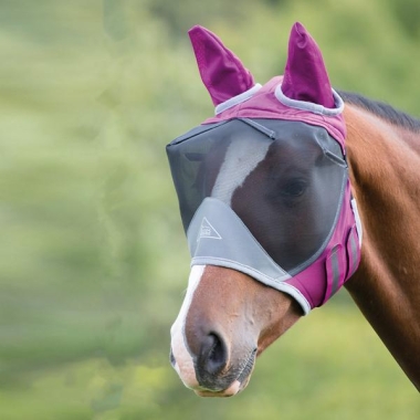 Deluxe Fly Mask With Ears