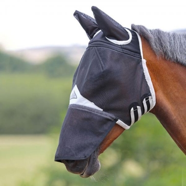 Field Durable Fly Mask With Ears & Nose