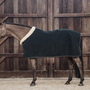 Kentucky Fleece show rug 'heavy' pine green