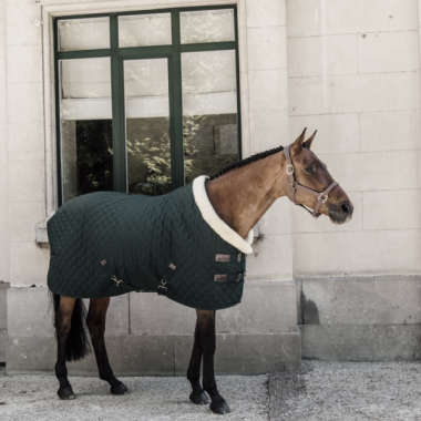 Kentucky show rug green