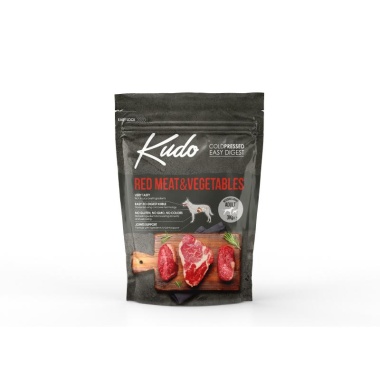 Kudo Red Meat & Vegetables koeratoit 3kg