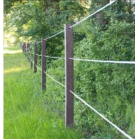 Plastikust post kandiline 7x7