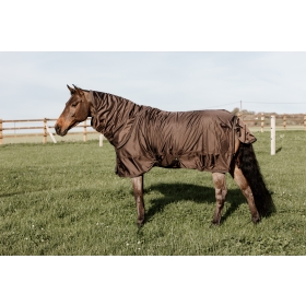 Turnout rug all weather waterproof pro autumn brown 