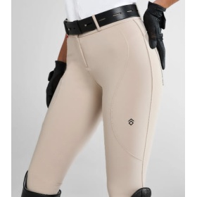 Aztec Diamond Core Mid-Rise põlvegrippidega püksid beez