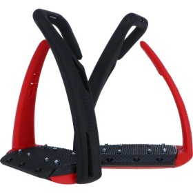Freejump Softup pro stirrups black/red