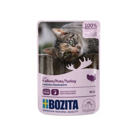 Bozita einekotike kalkuni tükid kastmes 85g
