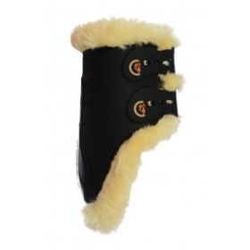 Sheepskin Fetlock boots elastic