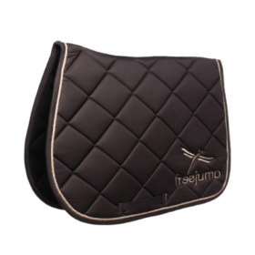 Freejump saddle pad brown