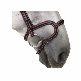 K-horse bridles Arezzo headpiece+H classic noseband