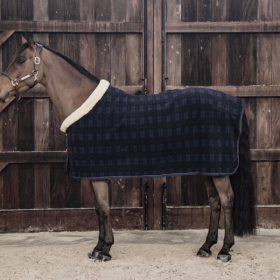 Kentucky Fleece show rug 'heavy' check printing