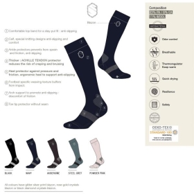 Samashield socks Tallia silver