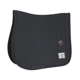 Saddle Pad fishbone competiton show jumping black