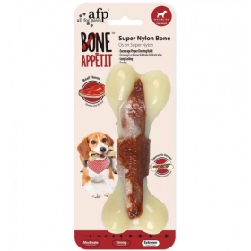 AFP Bone Appetit - Super Nylon Bone - Beef Flavor Infused