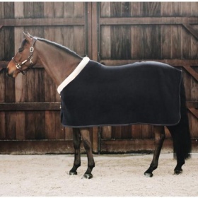 Fleece show rug 'heavy' black 