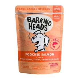 Barking Heads koera einekotike lõhega 300 g