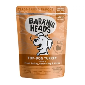 Barking Heads einekotike koertele kalkunilihaga, 300 g