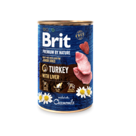 Brit Premium Pby Nature konserv Turkey with Liver 800g