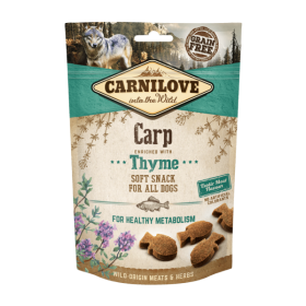 Carni Love Dog Snack Carp&Thyme 200g