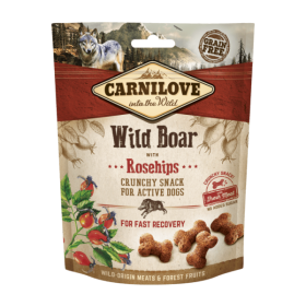 Carni Love Dog Snack Wild Boar&Rosehips 200g