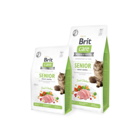 Brit Care Cat GF Senior Weight Control 0,4 kg 