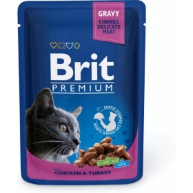Brit Premium Chick&Turkey tarrendis 100g