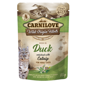 CL Cat Pouch Duck Catnip 85g 