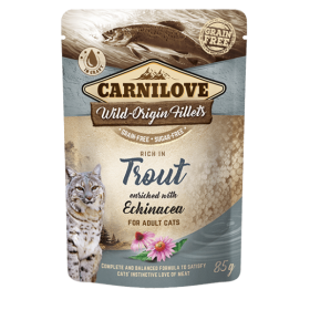 Carni Love Cat Pouch Trout Echinacea 85g