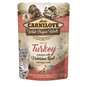 Carni Love Cat Pouch Turkey Valeriana 85g