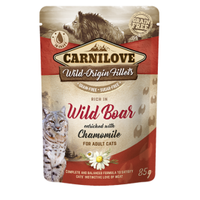 Carni Love Cat Pouch Wild Boar Chamomile 85g