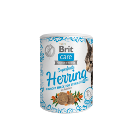Brit Care Cat Snack SuperFr Herring 100g