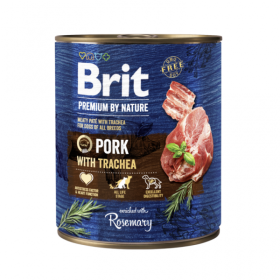 Brit Premium by Nature konserv Pork Trachea 800g