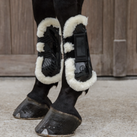 Vegan Sheepskin esimesed kaitsmed Velcro