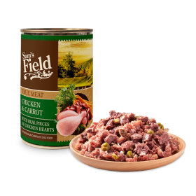 Sam's Field kons Chicken meat&carro 400g