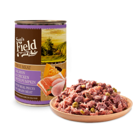 Sam's Field kons Salmon&Chicken with Pum