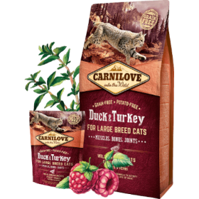 Carni Love Cat Duck&Turkey LB 0,4 kg 