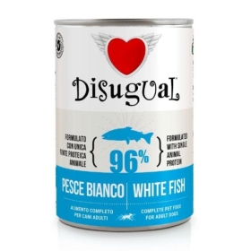 DISUGUAL DOG WET FOOD WHITE FISH 400 GR