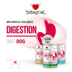 Disugual Diet Dog Digestion kalkuniga seedimist tasakaalustav konserv koertele 400g