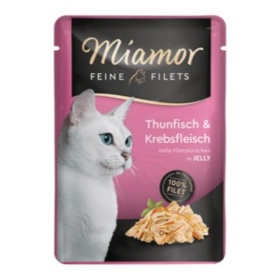 Miamor Filets Thunfsch & Krebsfeisch 100g