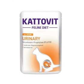 Kattovit Urinary kanaga lihatükid kassidele 85g