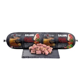 Profine Duck & Vegetables Salami vorst koertele 800g