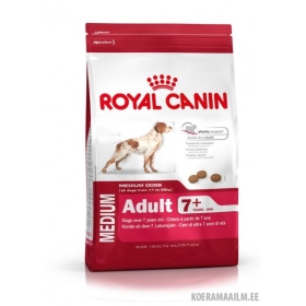 Royal Canin Medium Adult +7 koeratoit