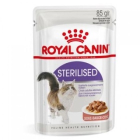 Royal Canin Sterilised lõigud kastmes 85g