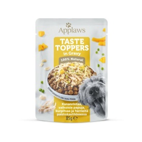 APPLAWS TASTE TOPPERS KOERA EINEKOTIKE KANA/HERNED/KÕRVITS/OAD