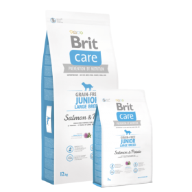 Brit Care Junior Large Breed Salmon & Potato koeratoit