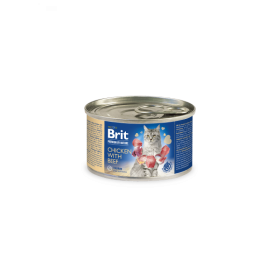 Brit Premium by Nature konserv kassile Chicken/Beef 200g