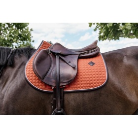 Saddle Pad classic leather jumping