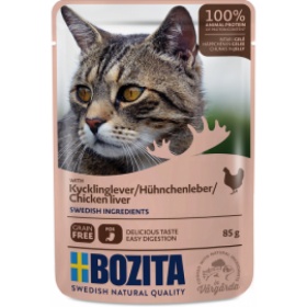 Bozita Chicken Liver in Jelly 85g