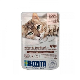 Bozita Ind.&Steri Chicken & Turkey in sauce 85g /